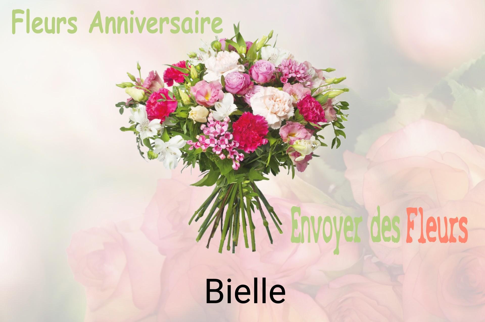 Bouquet de fleurs d’anniversaire livré à Bielle